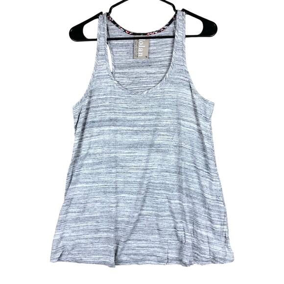 Anthropologie Dolan Womens Shirt Gray Tank Top Heathered Stretch Medium - Picture 1 of 10